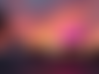 Wide angle view of vibrant Miami billboard at sunset