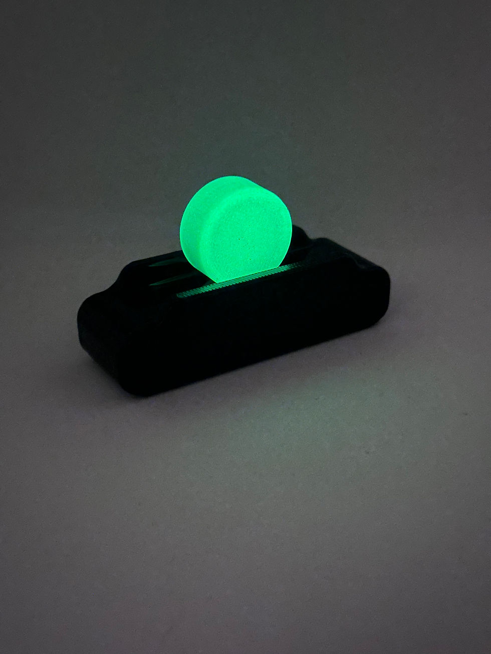 Thumbnail: HANK SPINNER: 3D Printed  • Black • UV Activated Chip