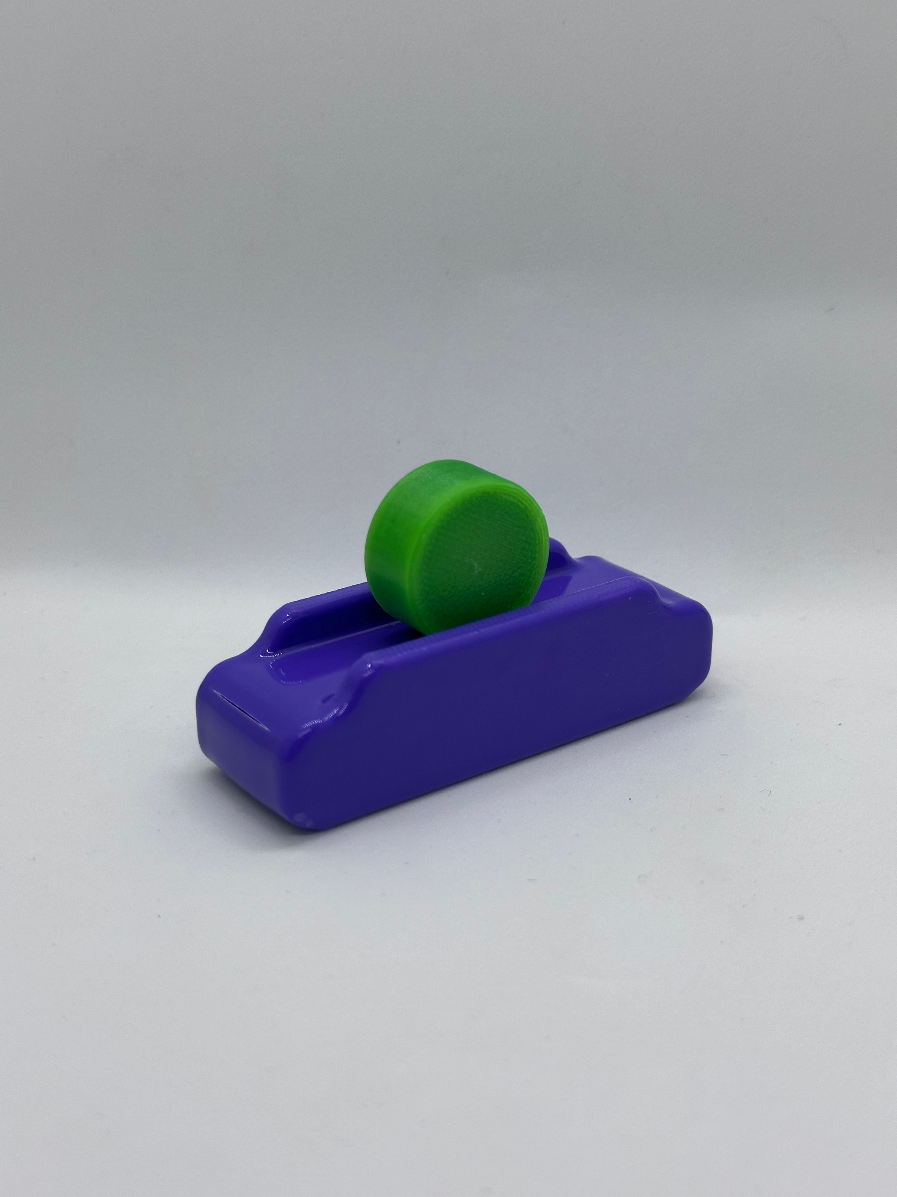 HANK SPINNER: 3D Printed  • Purple • UV Activated Chip
