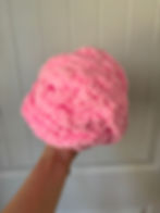 Thumbnail: Neon Pink Jumbo Chenille Yarn