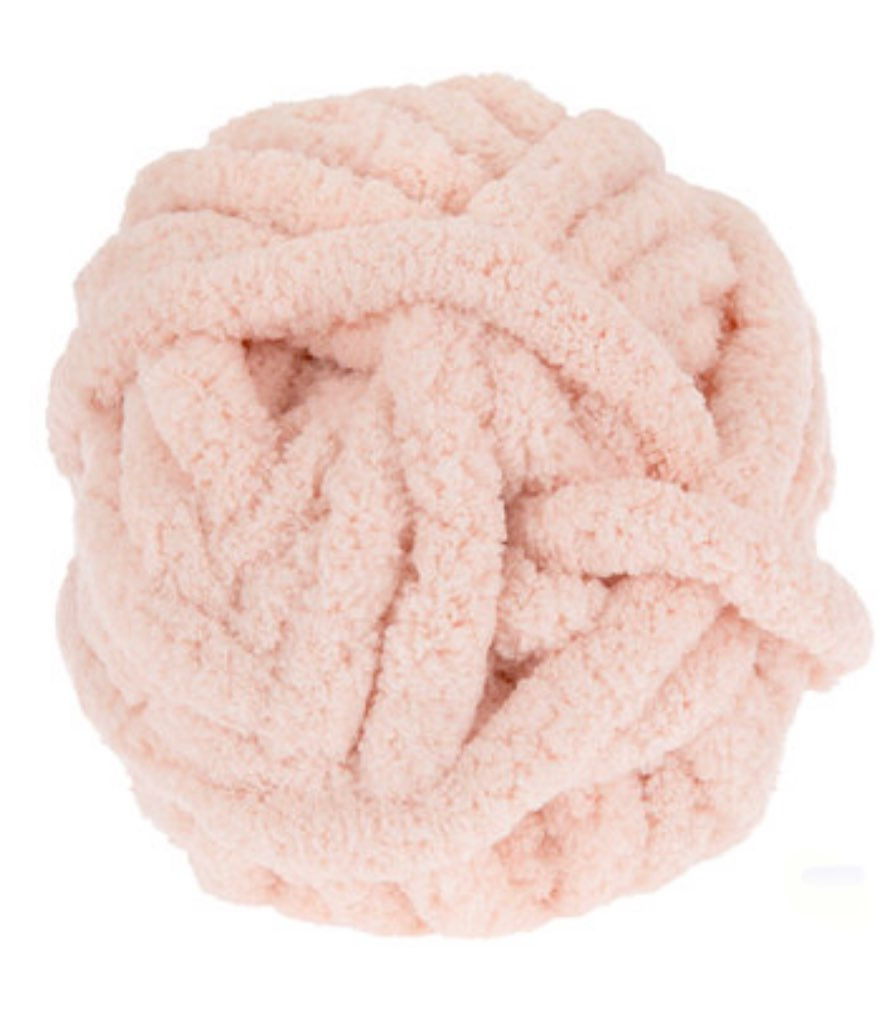 Thumbnail: Pink Chunky Knit Blanket