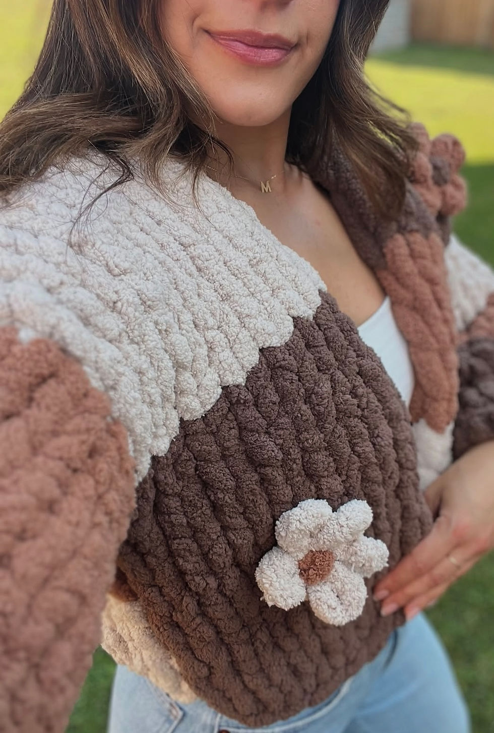 Thumbnail: 3-in-1 Chunky Knit Cardigan Tutorial | PDF Pattern + Step-by-Step Video | Hand-K