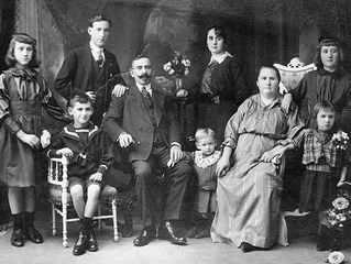 En familia