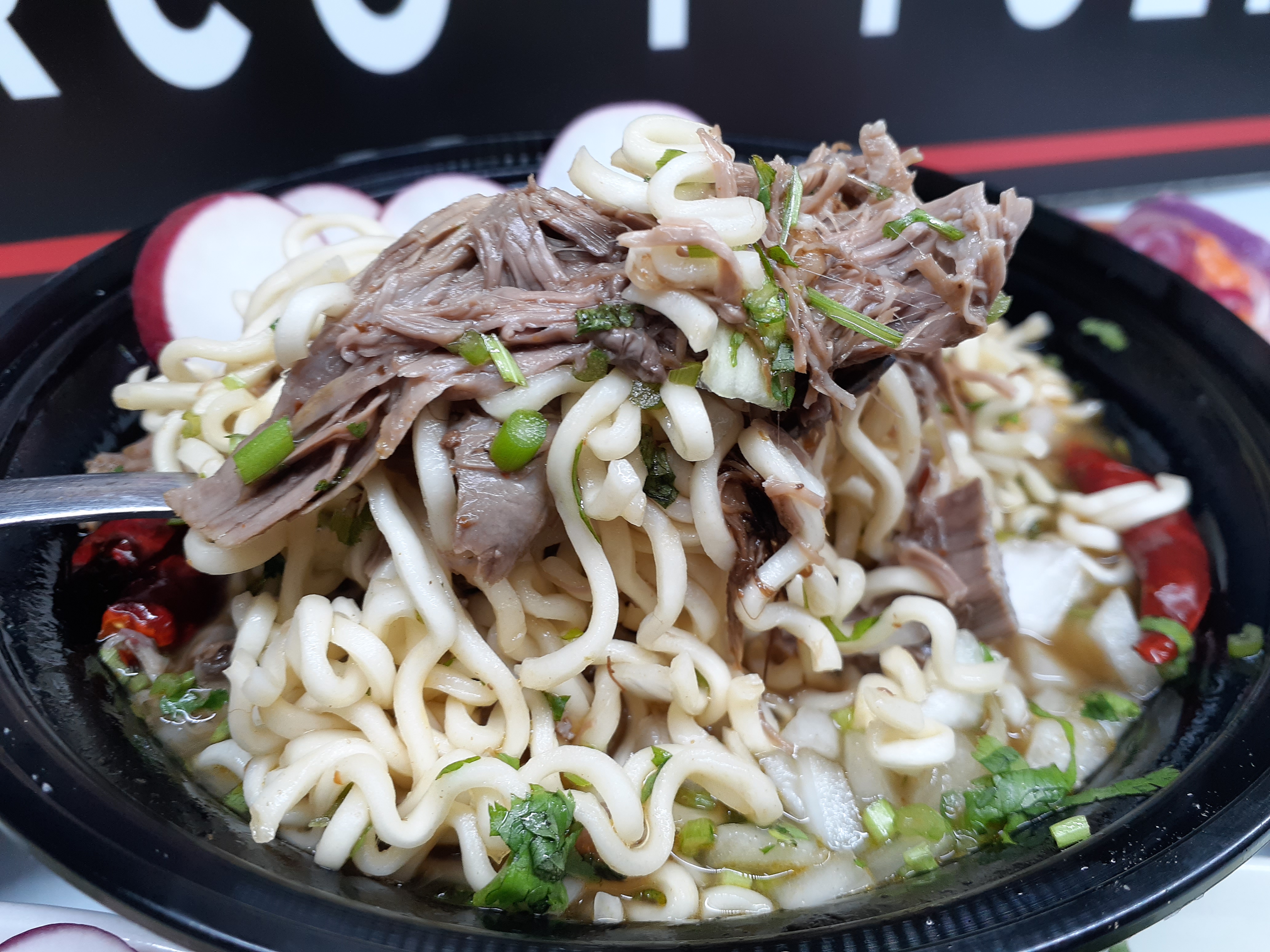 Arranged Food and Objects