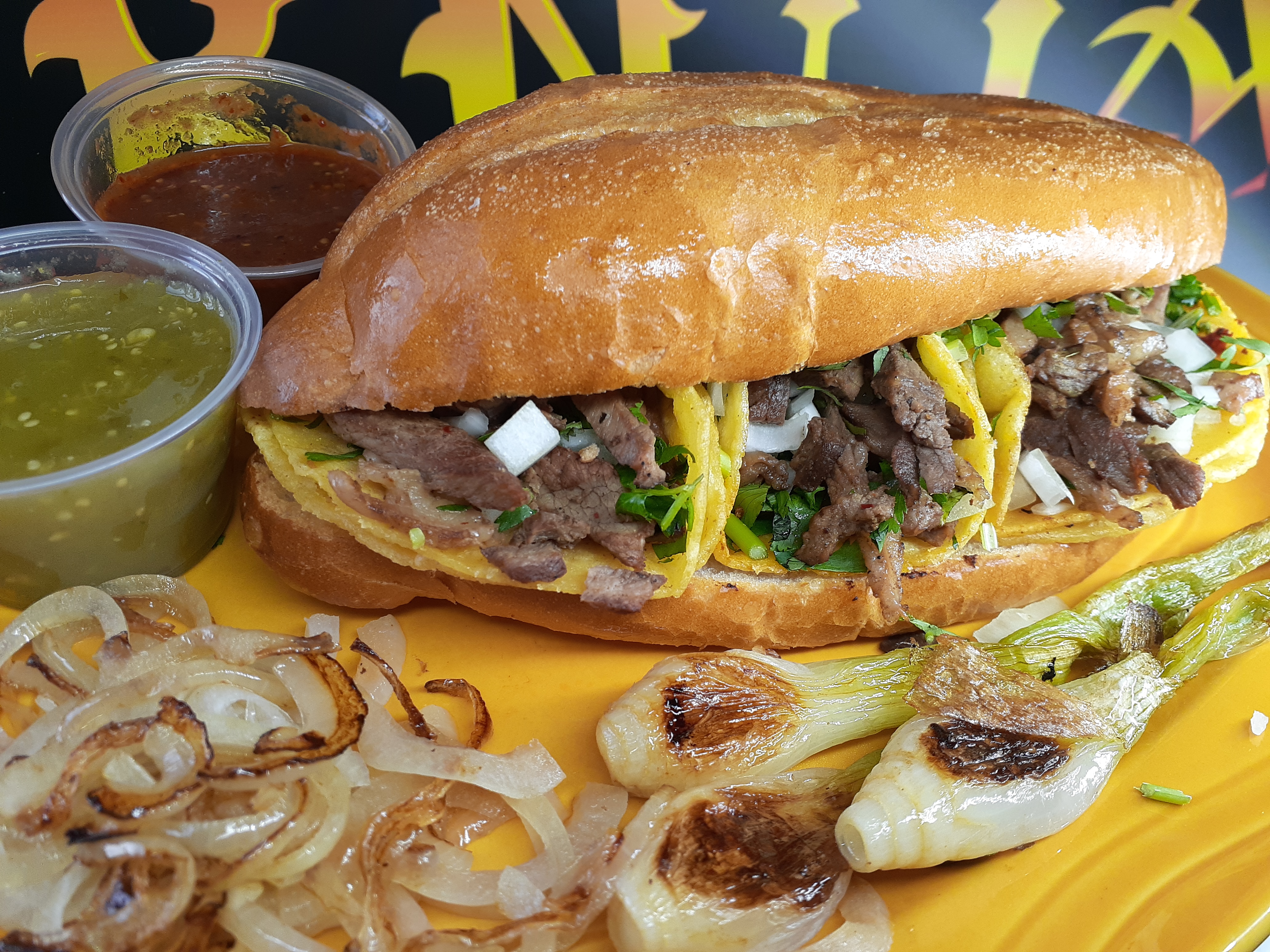 Arranged Food and Objects