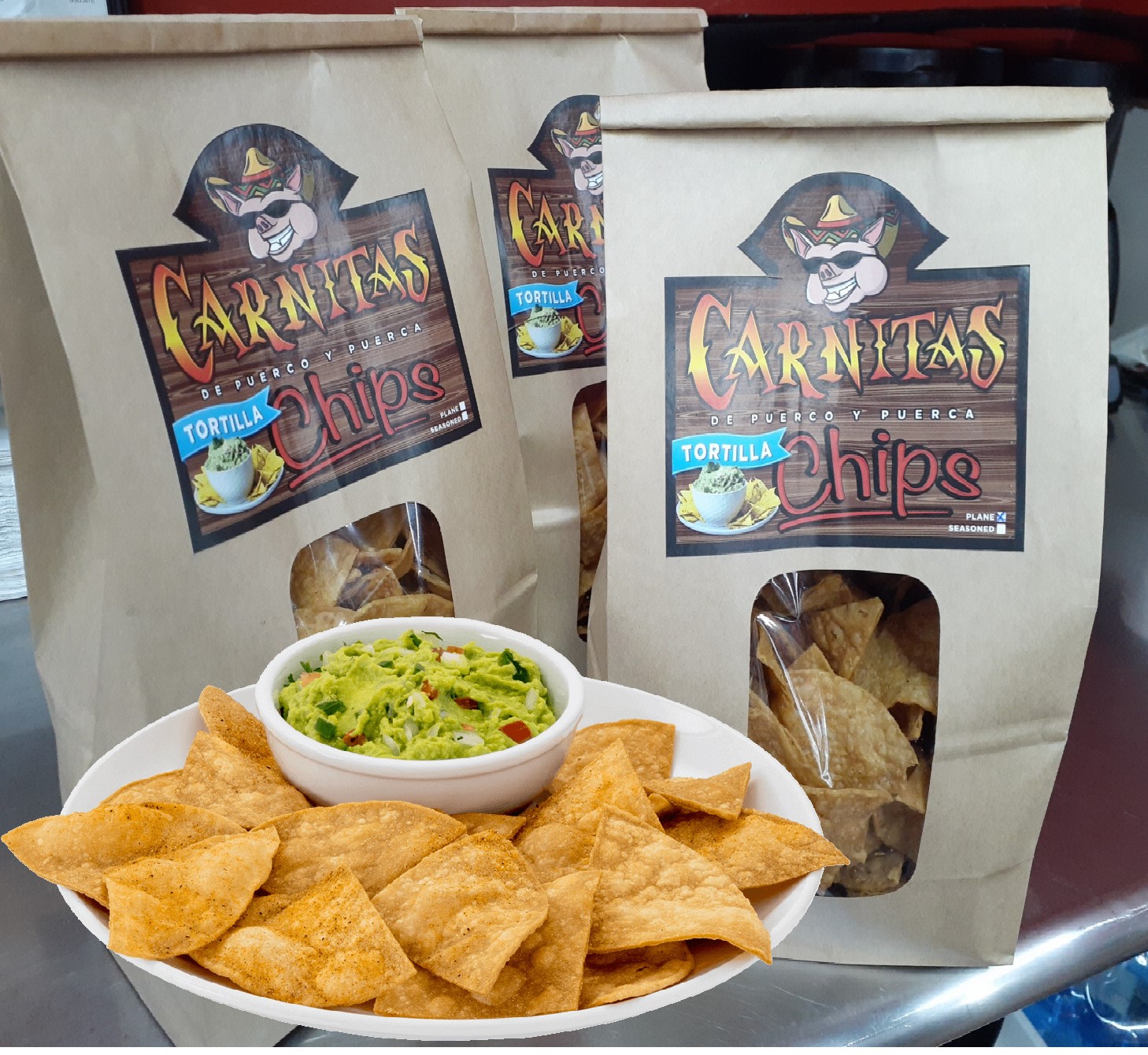 Arranged Food and Objects