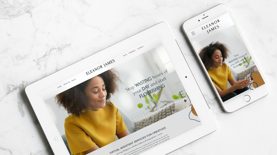 Wix Template for Virtual Assistants
