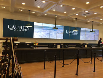 Ralph Lauren Orlando - Video Wall Installation