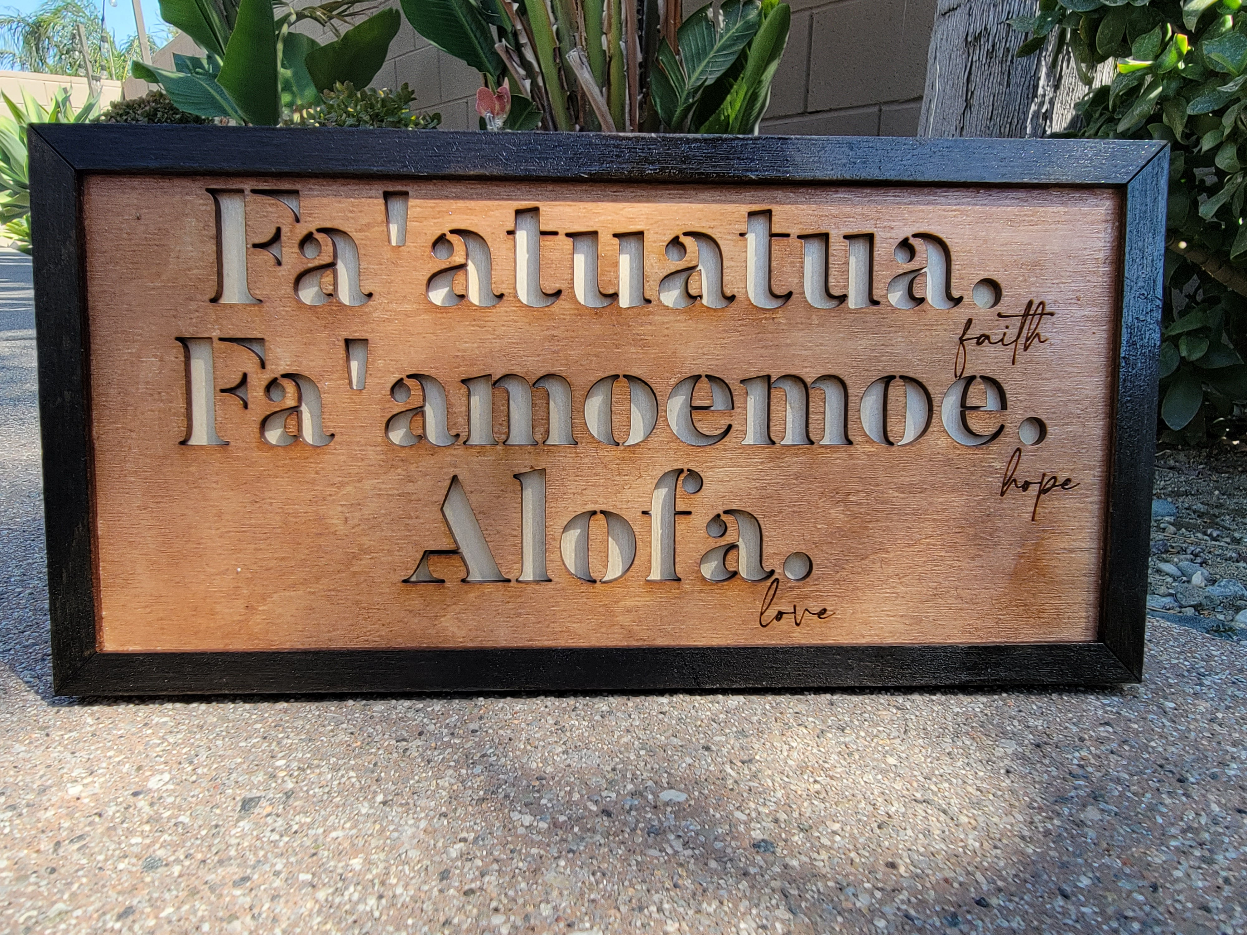 mini FaithHopeLove Frame