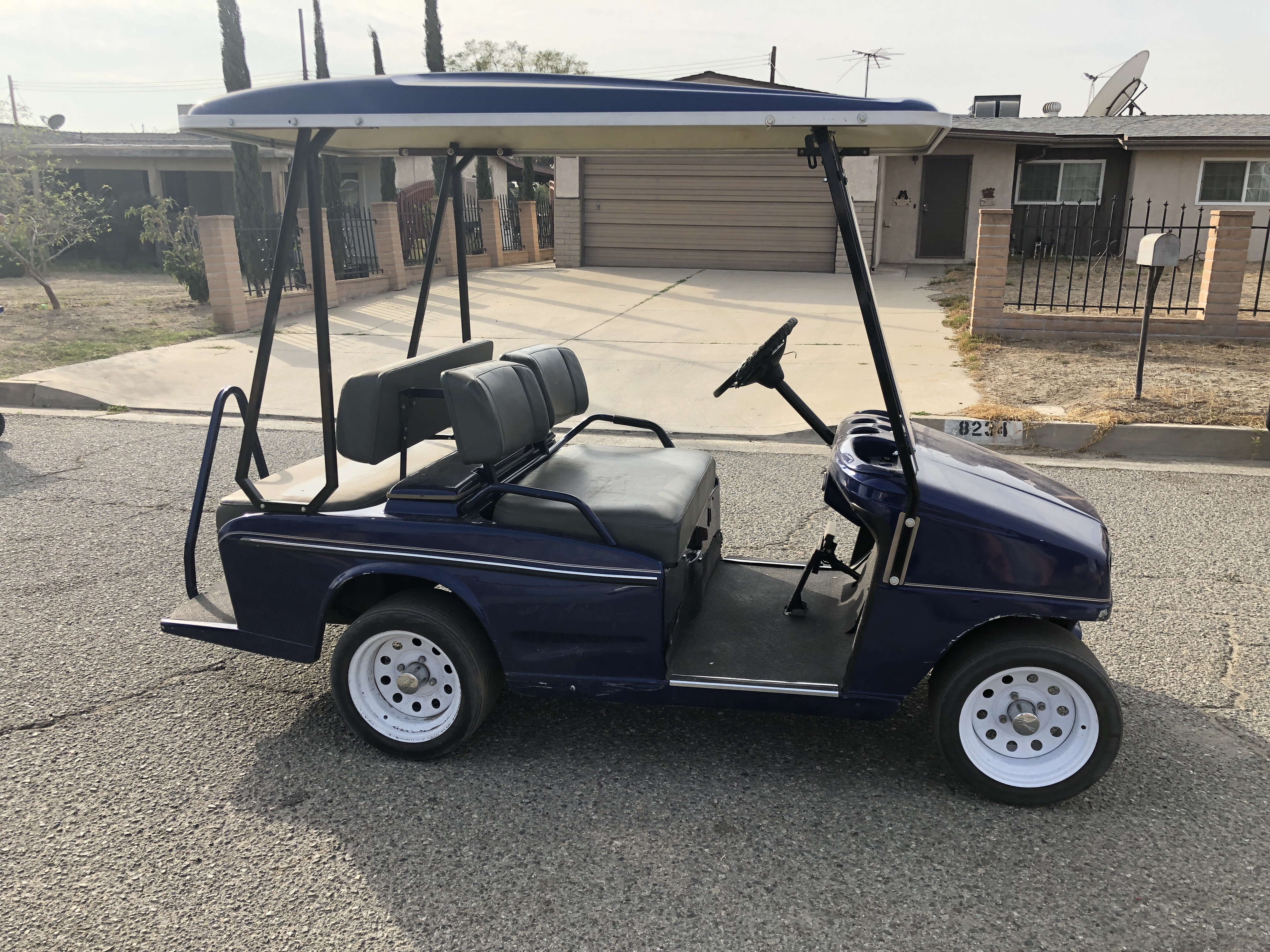 Used Taylor Dunn Electric Cart B248 Flatbed