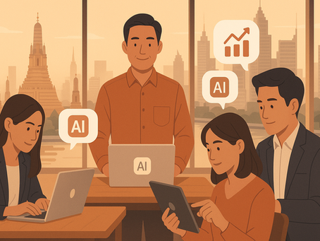 เรียนการตลาดออนไลน์กับ AI มีประโยชน์อย่างไร? คู่มือสำหรับเจ้าของธุรกิจ SME และทีมการตลาดในประเทศไทย
