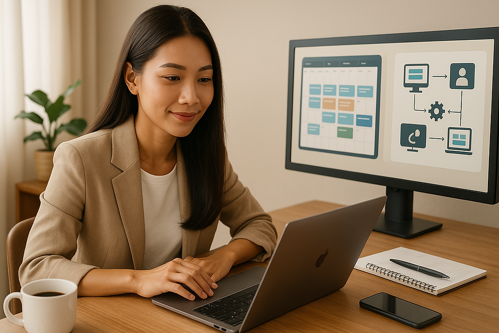 สร้างระบบการตลาดด้วย AI Content Engine: จาก Content Calendar สู่คอนเทนต์หลายช่องทาง