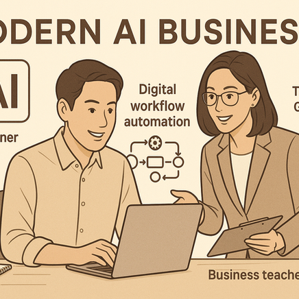 เริ่มต้นใช้ AI ในธุรกิจ SME อย่างเป็นระบบ: ลดงานซ้ำและวาง AI Workflow ให้สำเร็จ