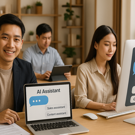สร้างผู้ช่วย AI ด้วย ChatGPT สำหรับทีมขาย ทีมแอดมิน และคอนเทนต์ในธุรกิจ