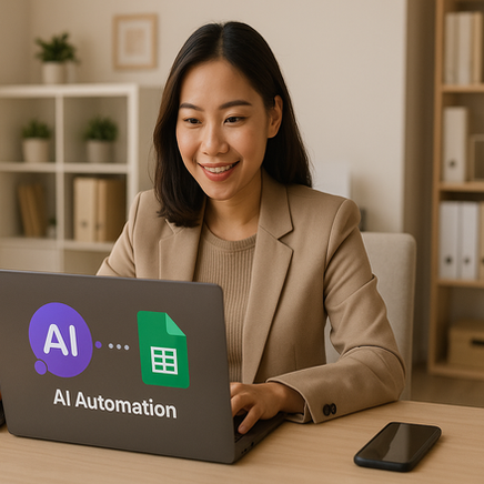การสร้างระบบ AI Automation ด้วย Make และ Google Sheet สำหรับธุรกิจ SME