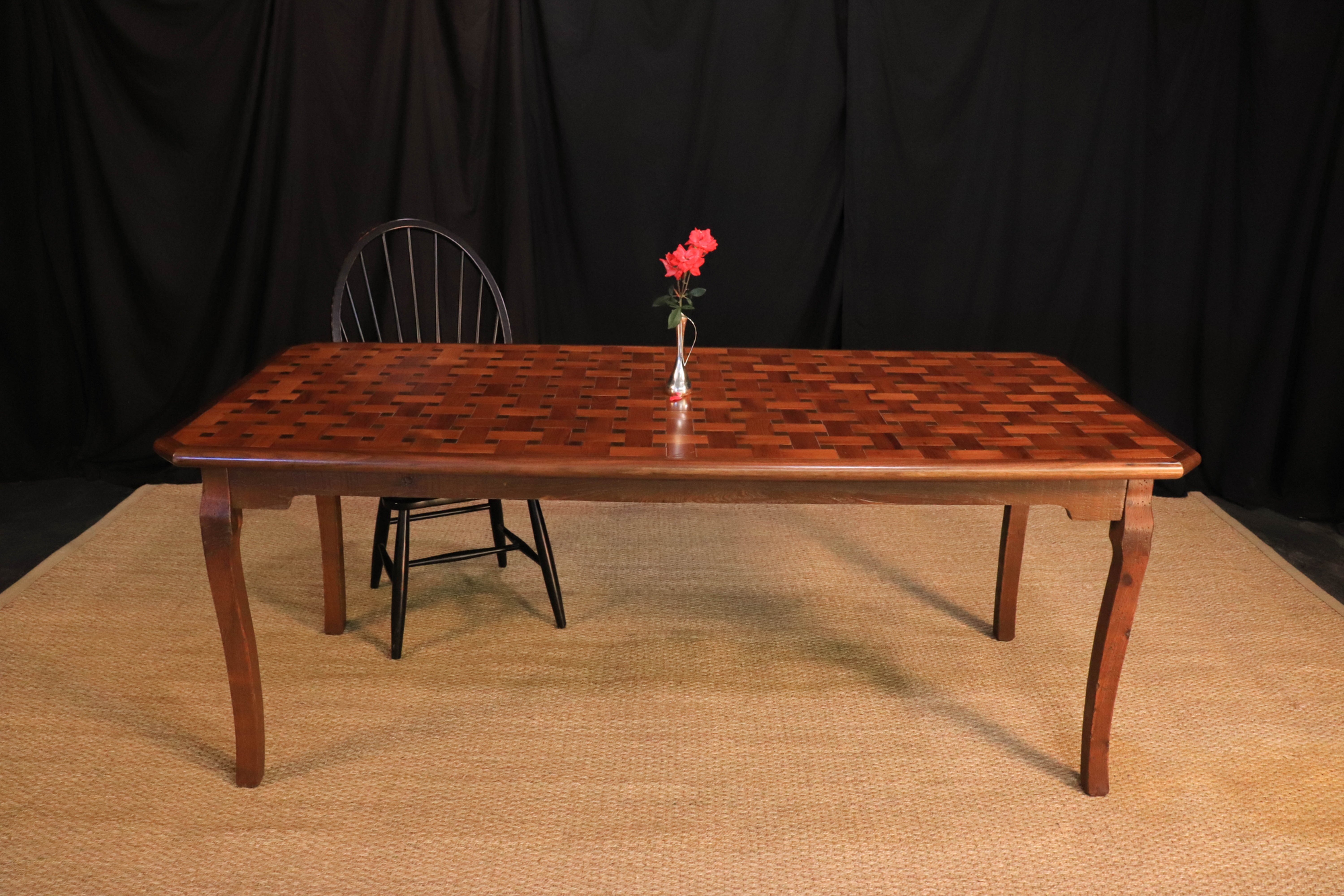 Basket Weave Table