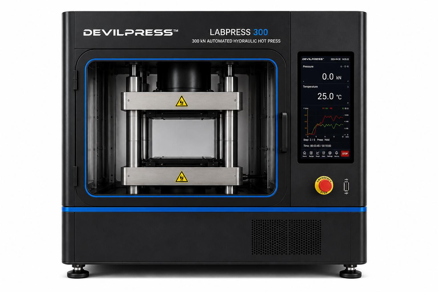 DEVIL PRESS LAB PRESS 300 32TON COMMERCIAL HEAT PRESS
