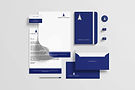 EDGE | Branding for Amplify Capitals | Stationery design