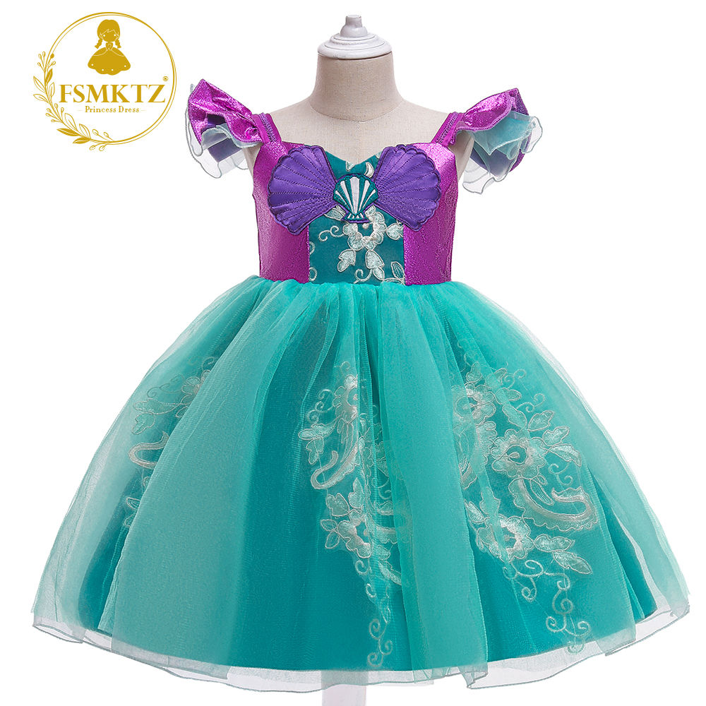 Ariel Mermaid Princess Dress