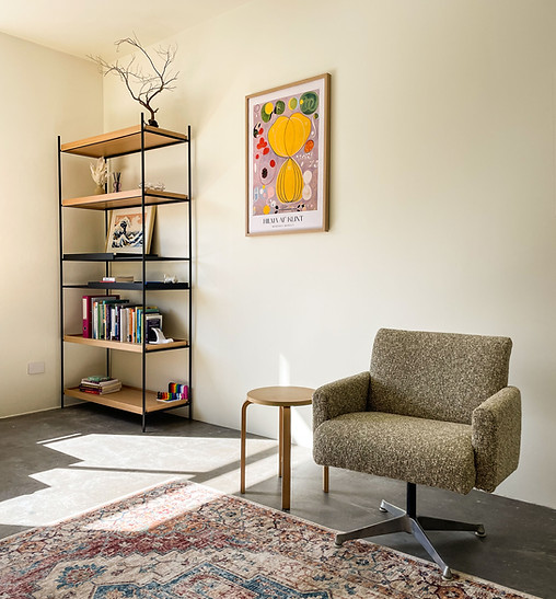 Our welcoming space at Head in the Clouds Co psychology