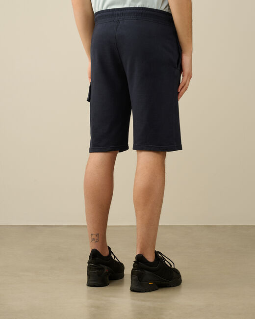 Thumbnail: Light Fleece Utility Shorts, BLUE ECLIPSE, 31164