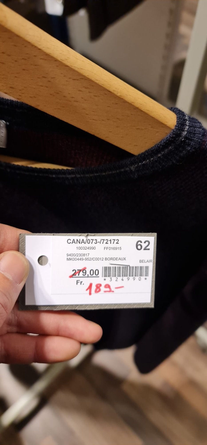 Miniaturbild: CANALI: pull col roulé, violet, made in italy, pure laine merino, 72172