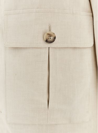 Miniature : BOMBER EN LIN ET COTON 61162