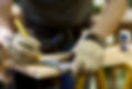 Carpenter Measuring Wood