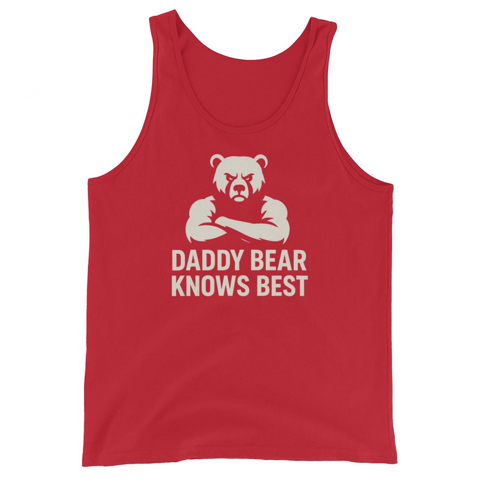 Thumbnail: Daddy Bear Knows Best - Tank Top