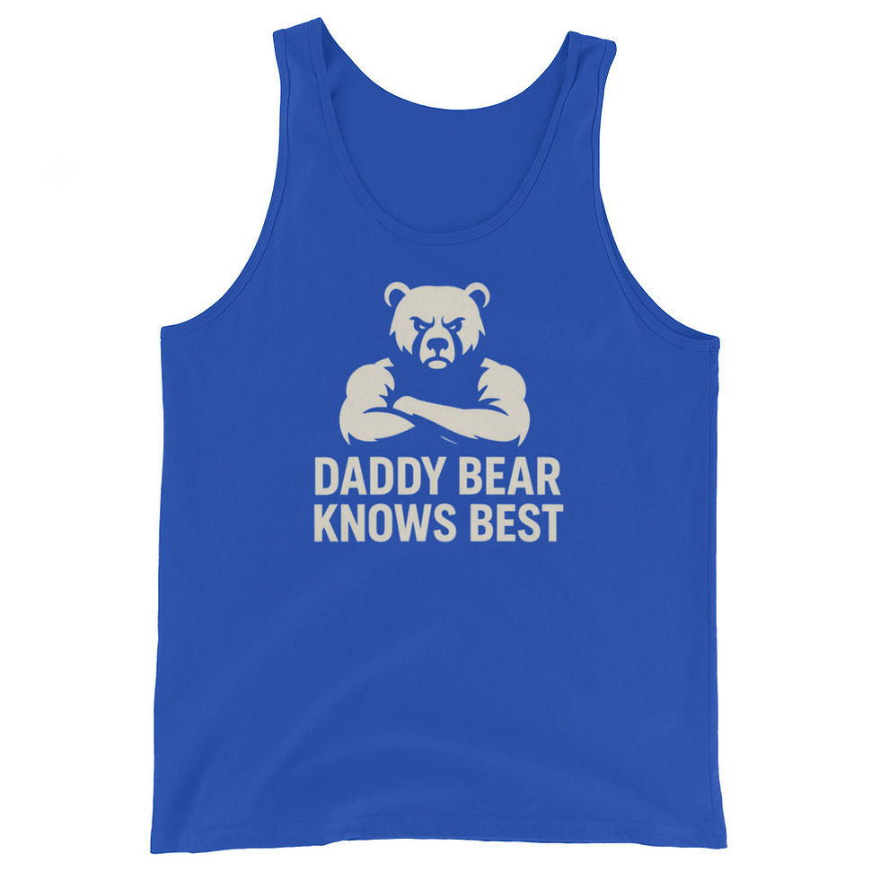 Thumbnail: Daddy Bear Knows Best - Tank Top