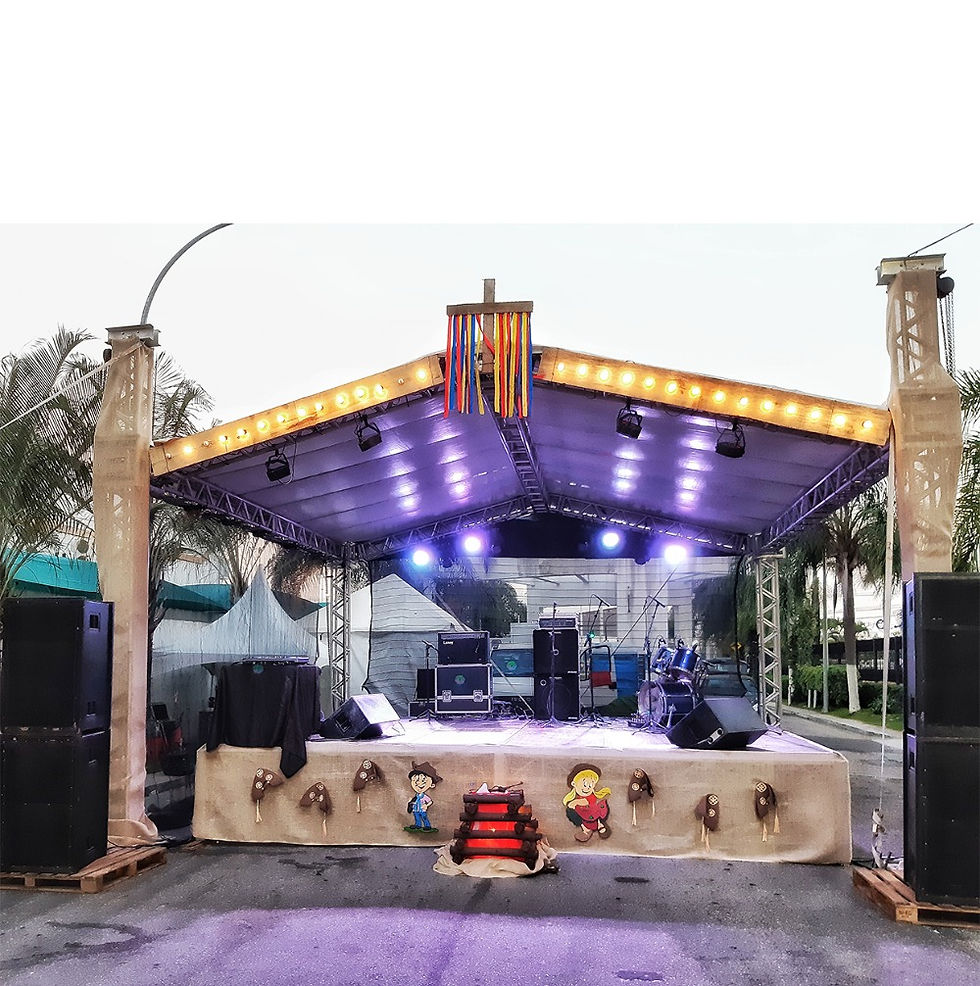 Palco / Som / Iluminação