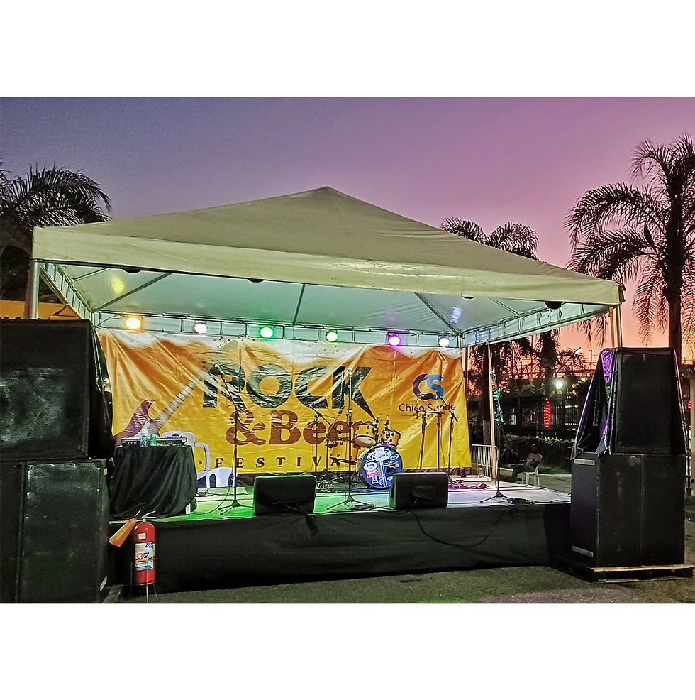 Palco / Som / Iluminação
