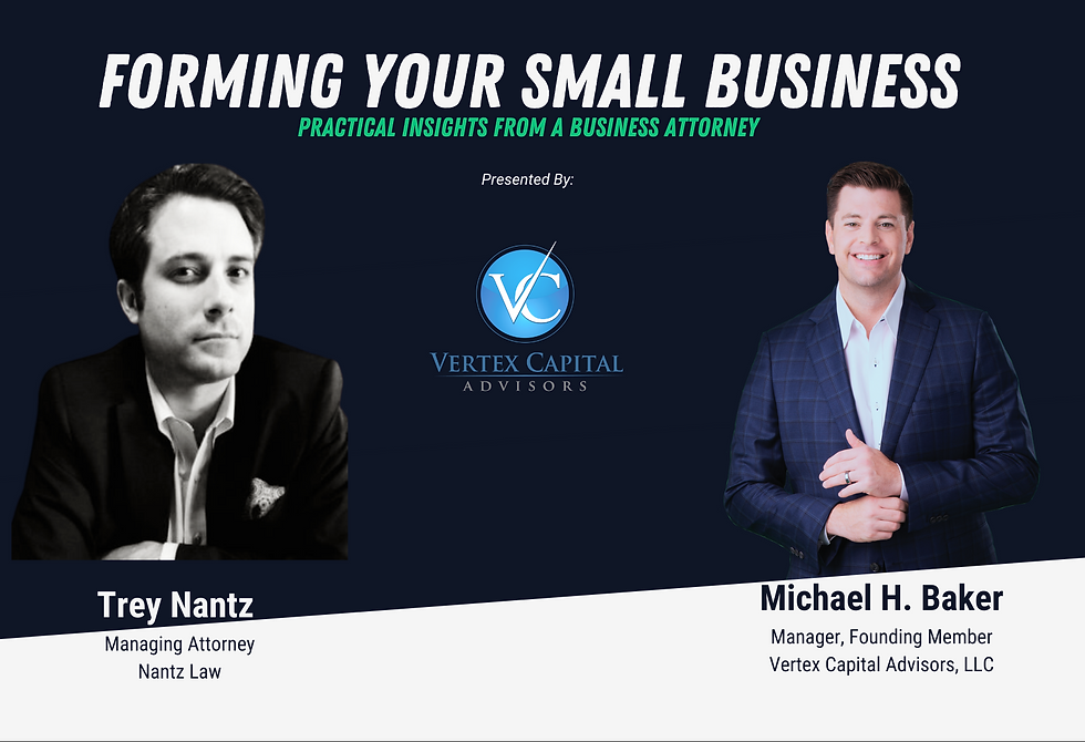 Tips for Forming Your Small Business