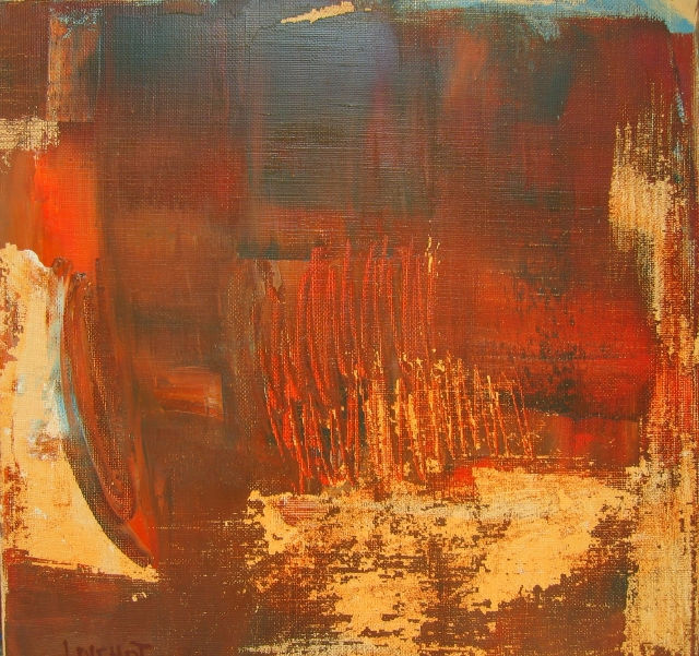 Sans titre - 2005 - huile sur toile - 30 x 30 cm