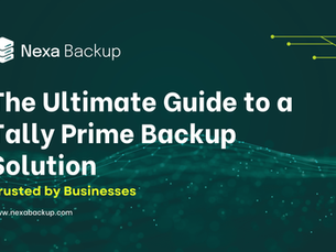 The Ultimate Guide to a Tally Prime Backup Solution
