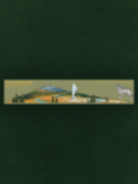 Yellowstone National Park Miniscape Sticker