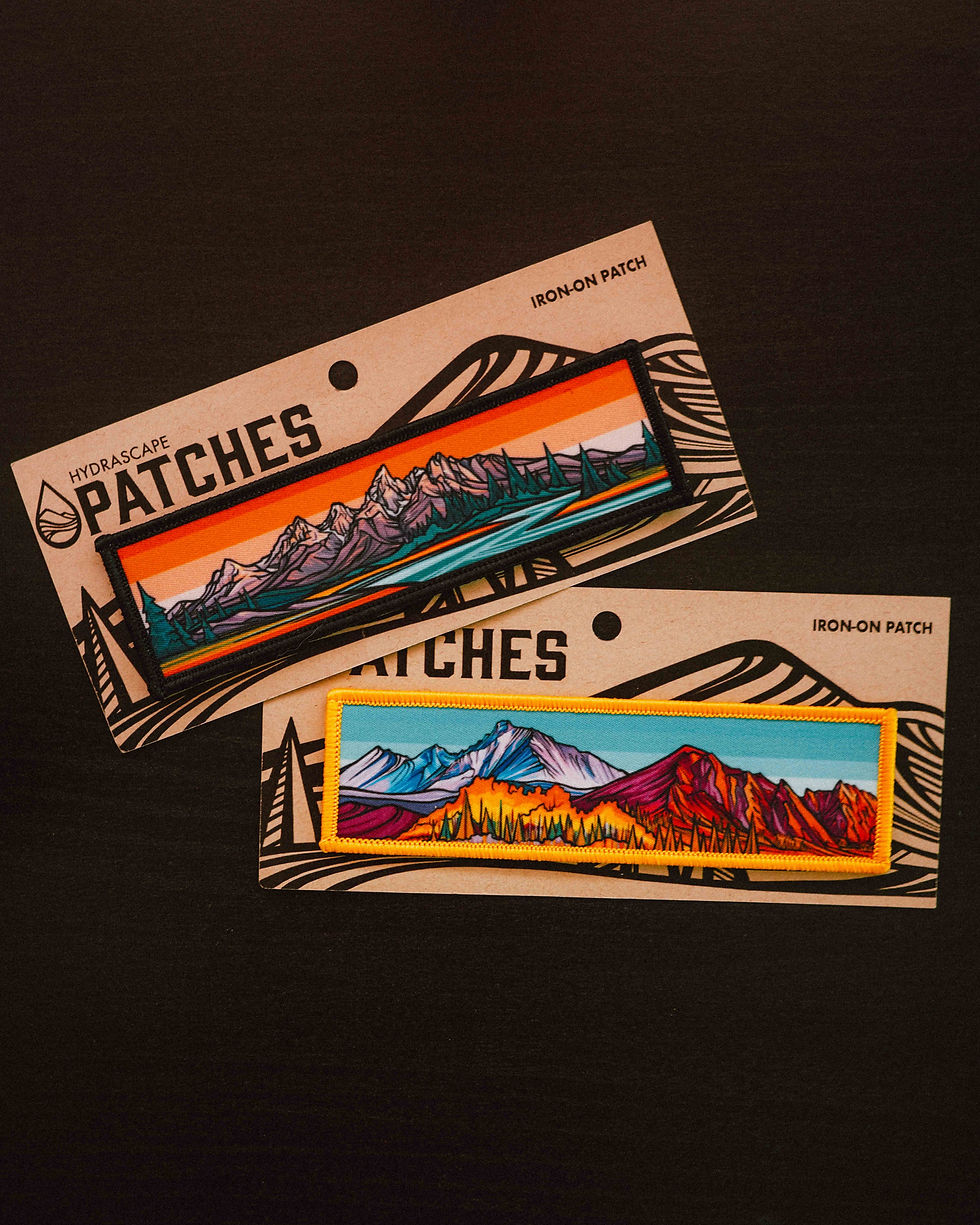 Infinity Sticker Hydrascape Infinity Stickers. Long mountain stickers for water bottles ...