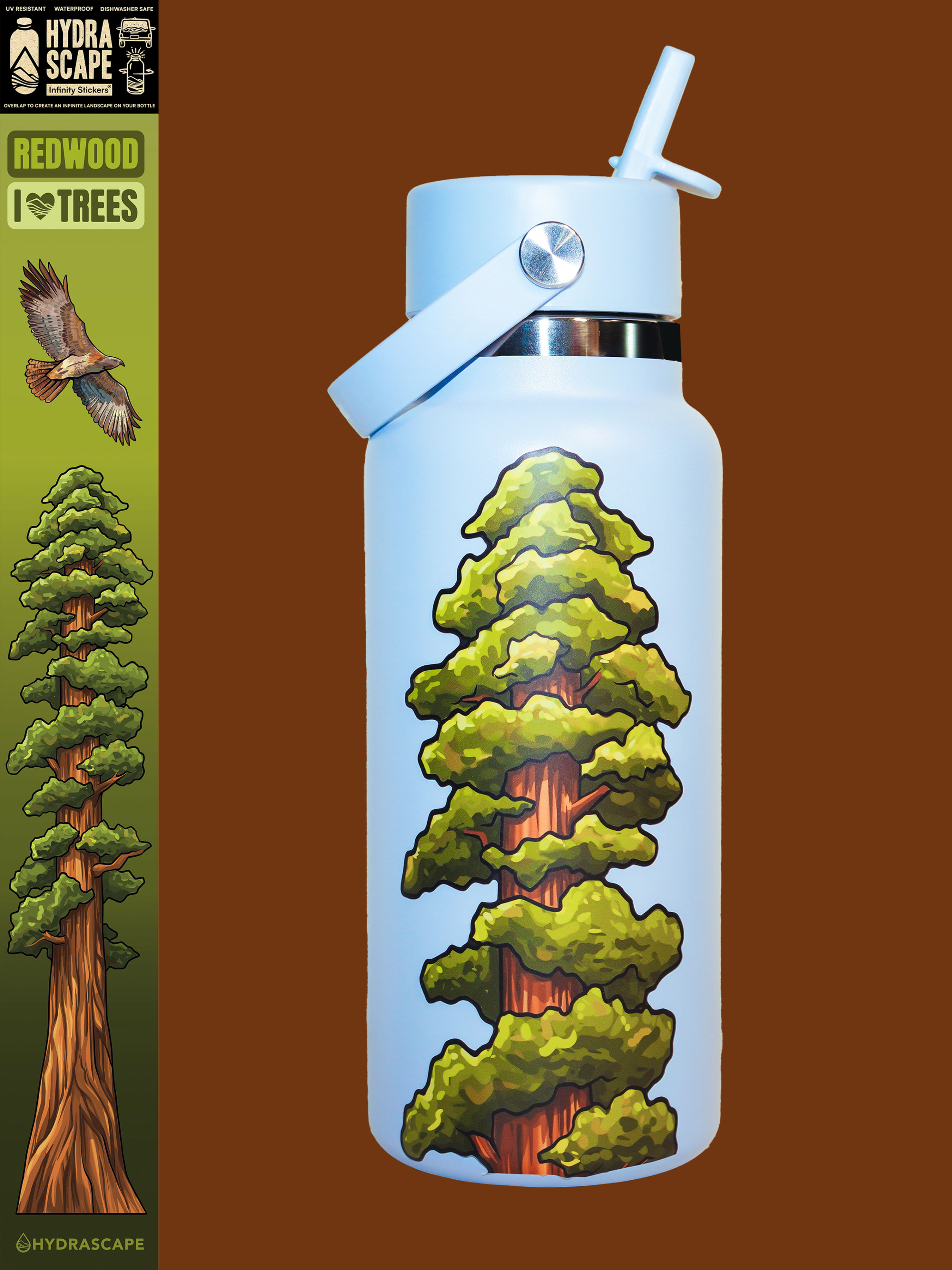 Giant Redwood Infinity Sticker