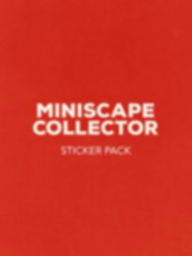 Miniscape Collectors Sticker Pack
