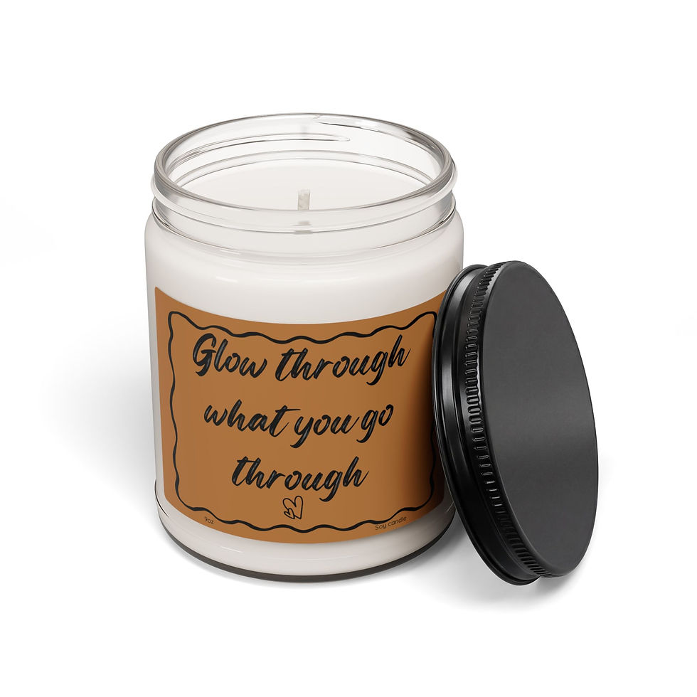 Thumbnail: Glow Through What You Go Through Candle | 9oz Scented Soy