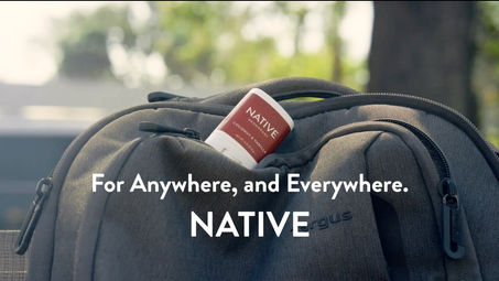Native Deodorant Spec Ad
