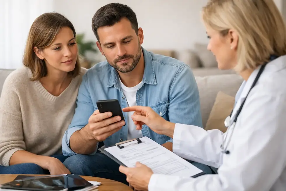 Cómo compartir documentos médicos de forma segura cuando realmente los necesita