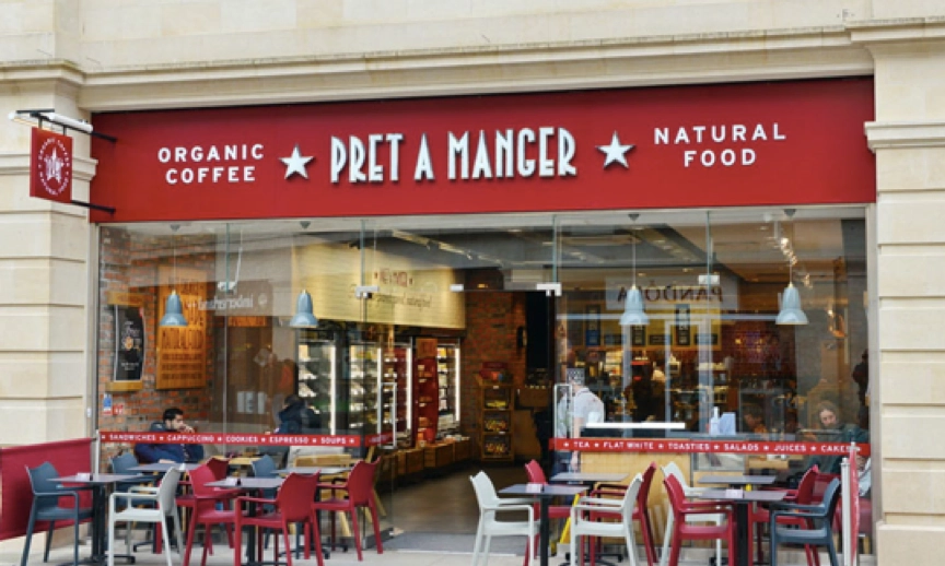 Pret a manger in the UK