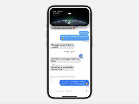 Apple Introduces Satellite Messaging in iOS 18 for iPhone 14 and Later