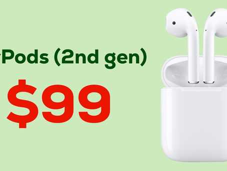 Deals: The 2nd generation AirPods are now available for $99 on Amazon