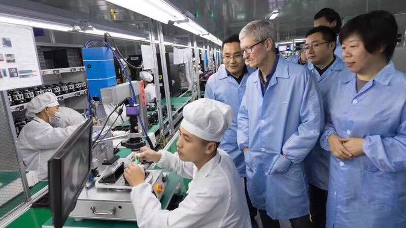 Tim Cook Apple Production