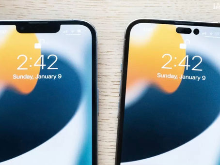 iPhone 14 Pro will feature a new pill shaped and hole punch cutout as a replacement for the notch