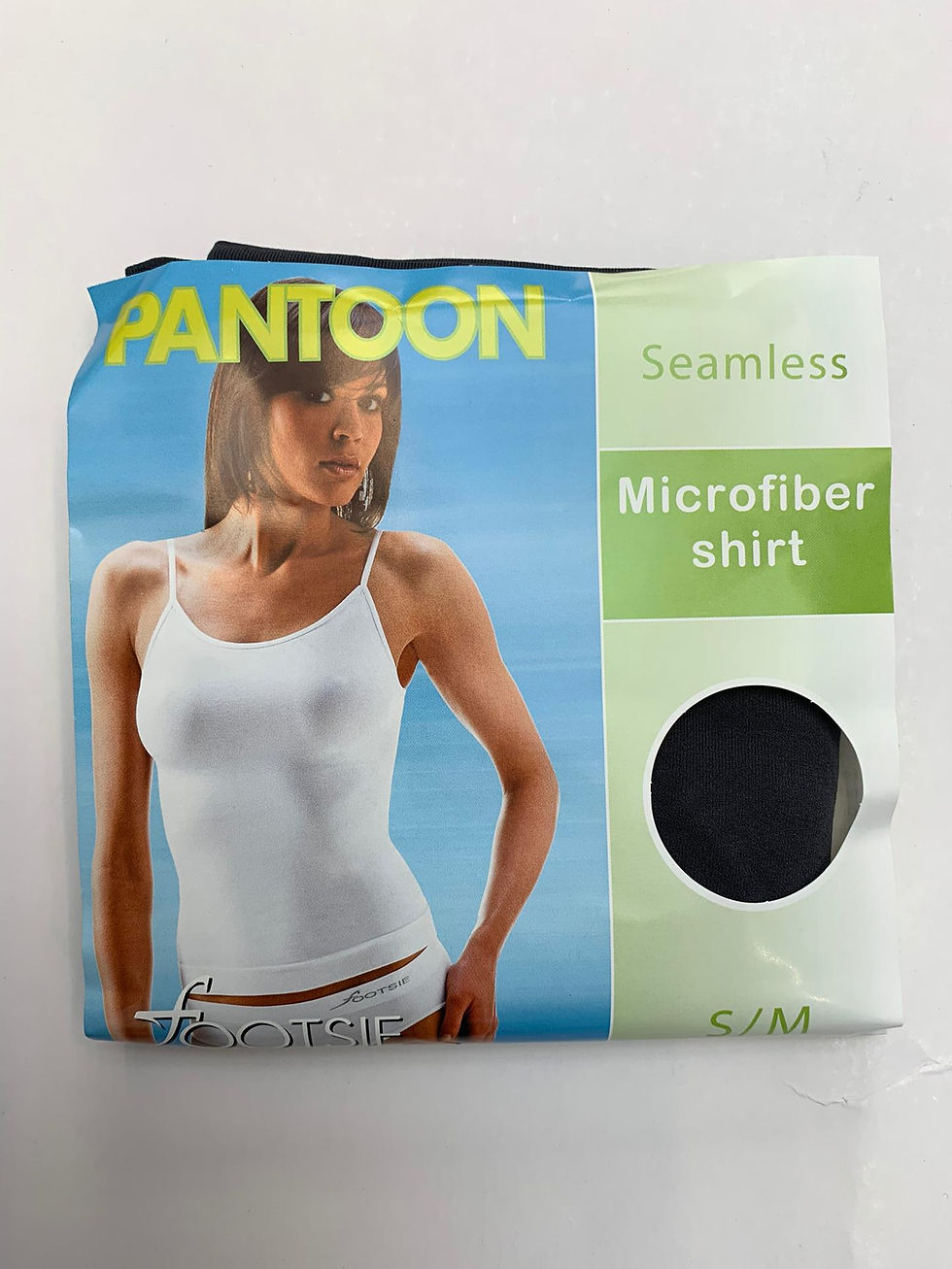 Thumbnail: Footsie Shirt Dames Microvezel Naadloos