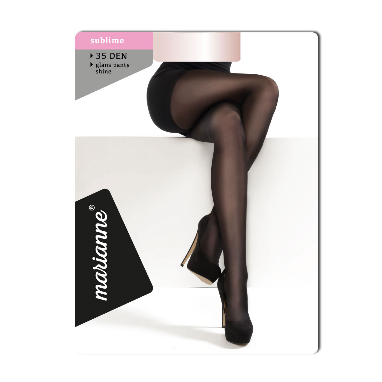 Marianne Panty Lycra Glans 35den
