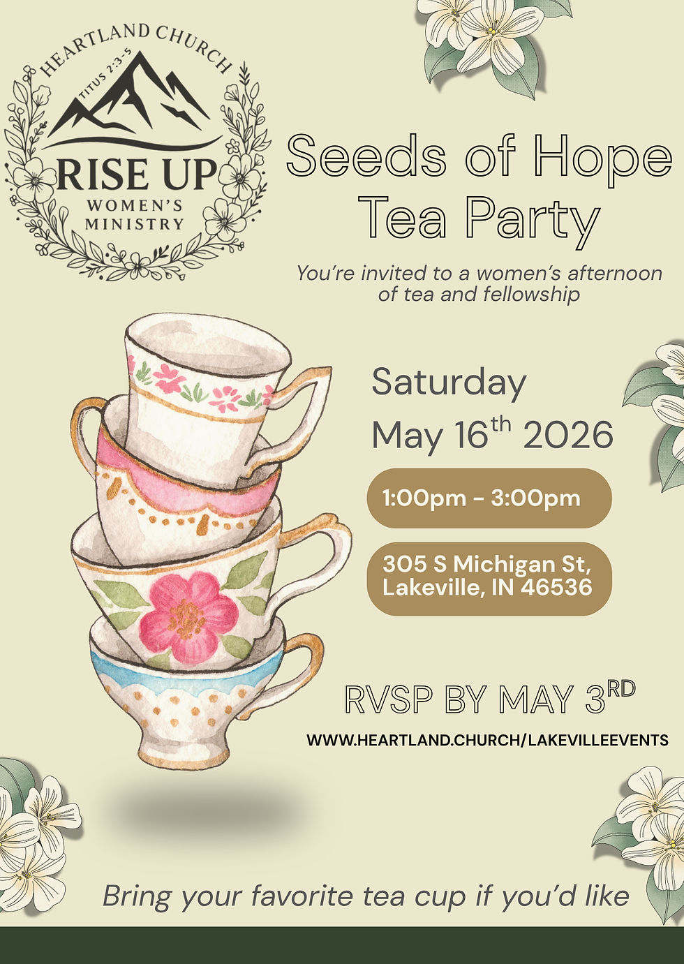 Seeds of Hope Tea Party